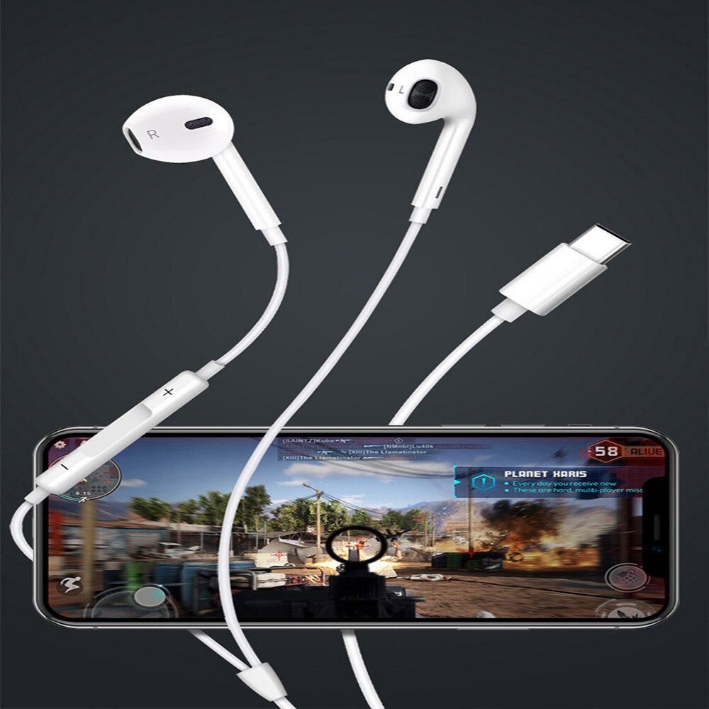 Original HUAWEI CM33 Earphone USB Type-C In Ear Hearphone Headset Mic Volume HUAWEI Mate 10 20 Pro 20 X RS P 10 20 30 Note 10