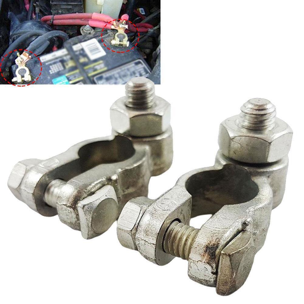 2pcs 12V Leisure Battery Terminals Connectors Clamps Car Caravan Van Motorhome I3L9