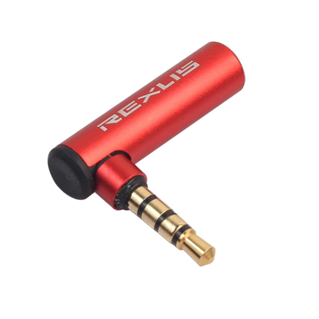 3,5mm OMTP zu CTIA Kopfhörer Headset Mikrofon Konverter Adapter, Rechten Winkel