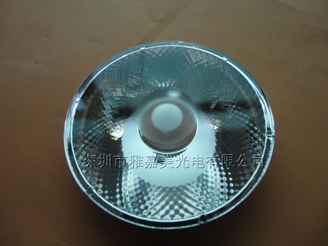 COB lens Diameter 50MM 12 degrees 24 degrees 36 degrees Multi-Plaid High-power LED Lens,PC Plating mirror lenses