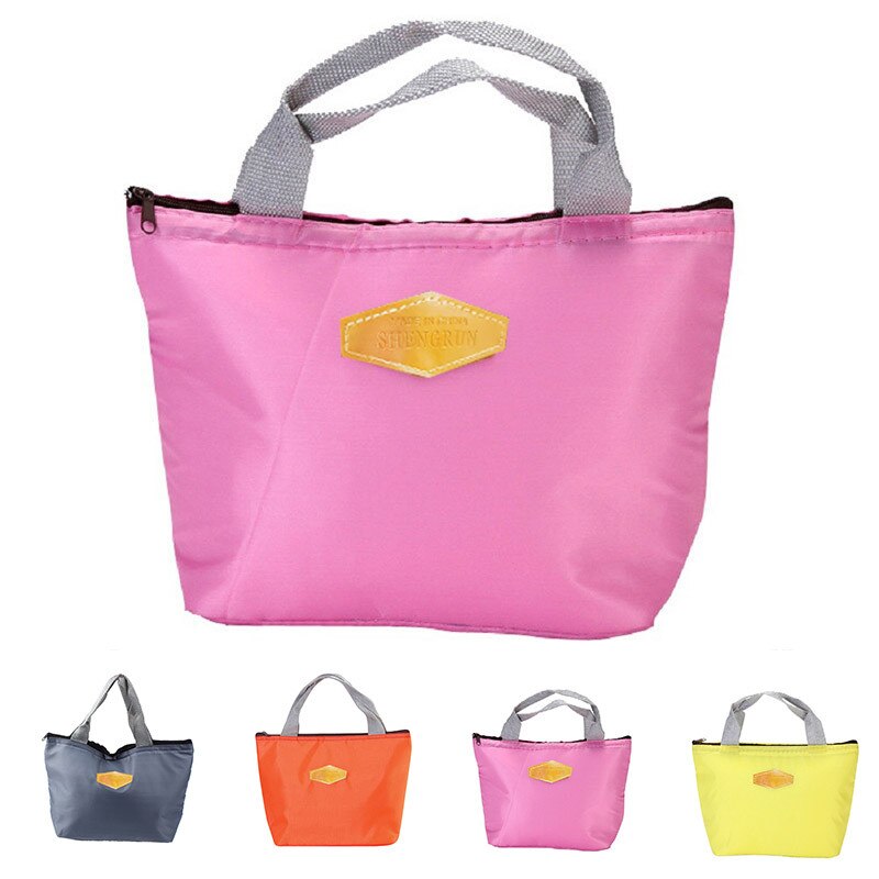 Food Storage Bag Insulated Cold Picnic Carry Case Thermal Lunch Box Waterproof Travel Necessary Food Container Picnic Handbag