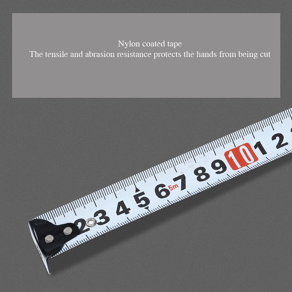 Portable Tape Measure 5 M Steel Tape Measure Nylon Resistance To Fall Waterproof Distance Measuring Tape Measuring Tool Steel