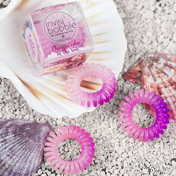 Bandas de cabelo de borracha magia sereia invisibobble