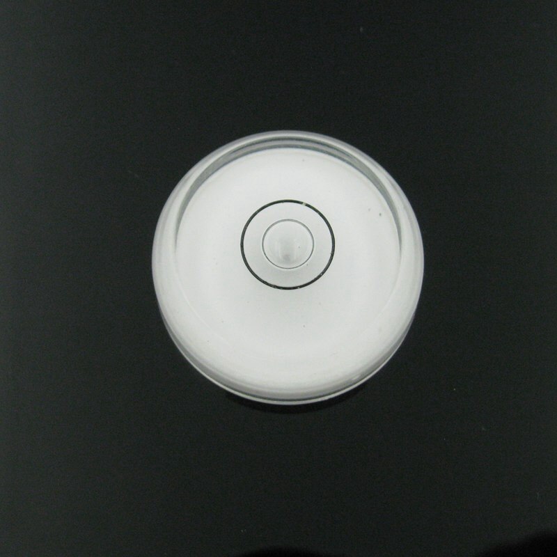 HACCURY Diameter 30mm Hoogte 11mm Precisie waterpas waterpas Circulaire Bullseye Niveau meting instrument: WHITE