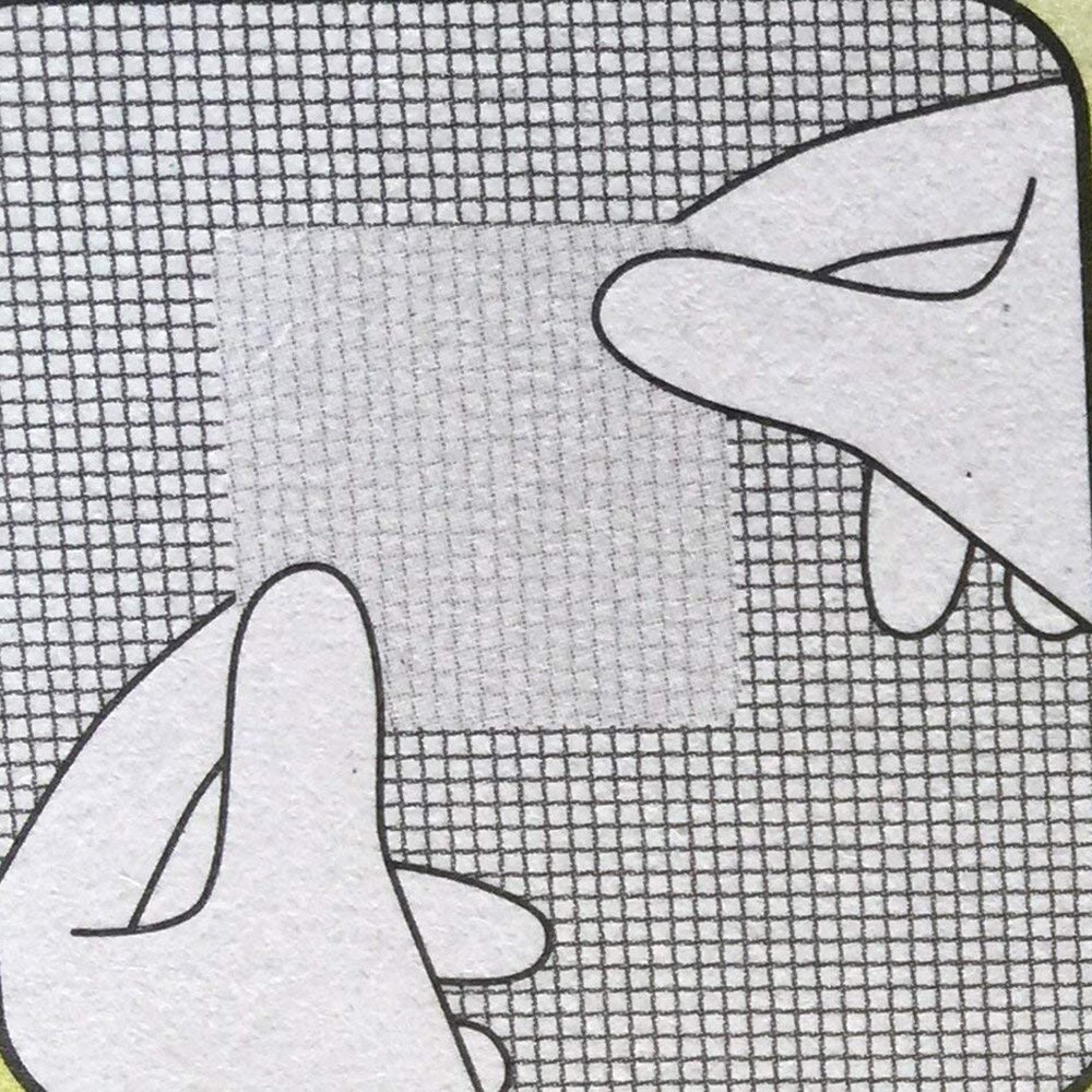 5 Pack Window and Door Screen Repair Patch Adhesive Repair Kit for Home Mosquito Fly Bug Repair Screen Patch Stickers