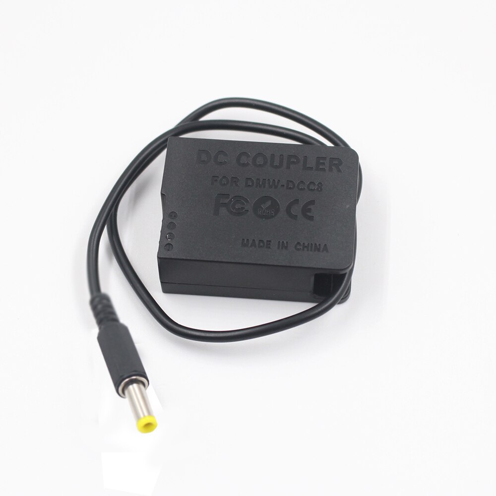DCC8 Batterij Dc Coupler DMW-BLC12 BLC12PP Voor Panasonic DMC-FZ1000 FZ200 FZ300 G7 G6 G5 GH2 GH2K GH2S GX8 G80 G81 g85 Camera