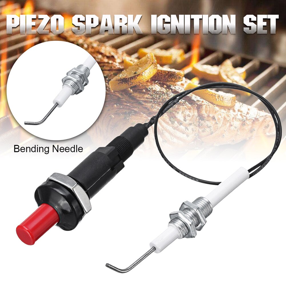 Universal- 30cm Piezo Funken Zündung einstellen für Heizung Heizkörper Gas Grill Herde BBQ FK88: Ursprünglich Titel