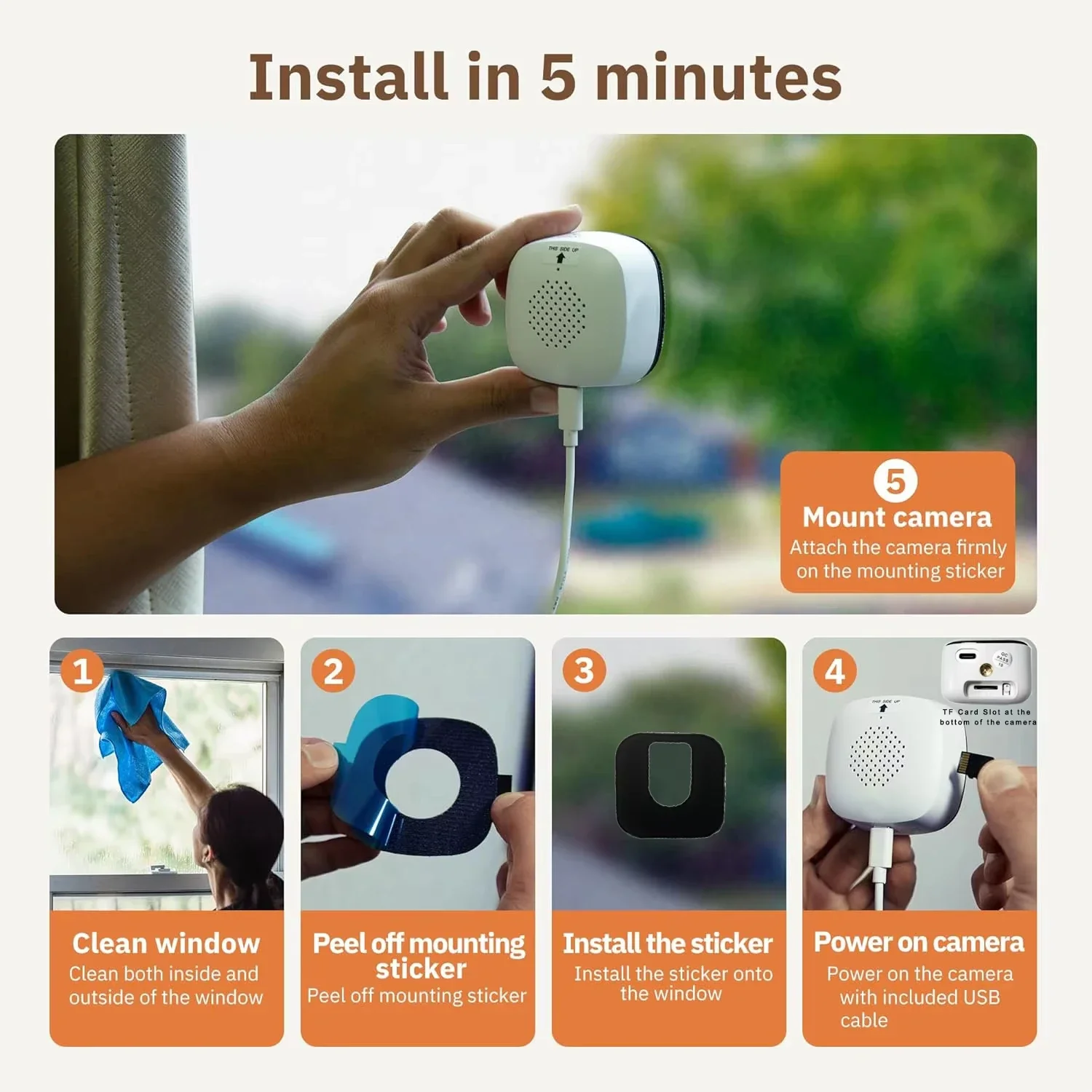 Kamera WiFi monitor Bezpieczeństwa mini 1080P HD Kamery Wideo robić Wewnątrz Nocny Tryb Wideo Inteligentna Kamera Ochrona Bezpieczeństwa