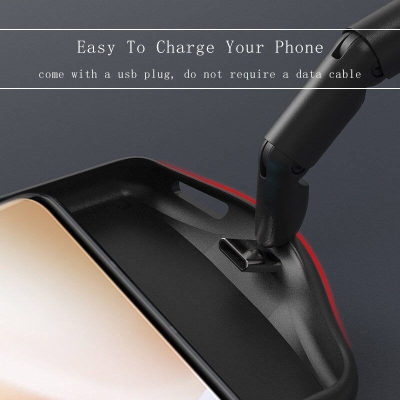 Caso carregador de carregamento caso de energia para oneplus 8 pro bateria caso para oneplus 8 series 8 pro power bank caso bateria capa