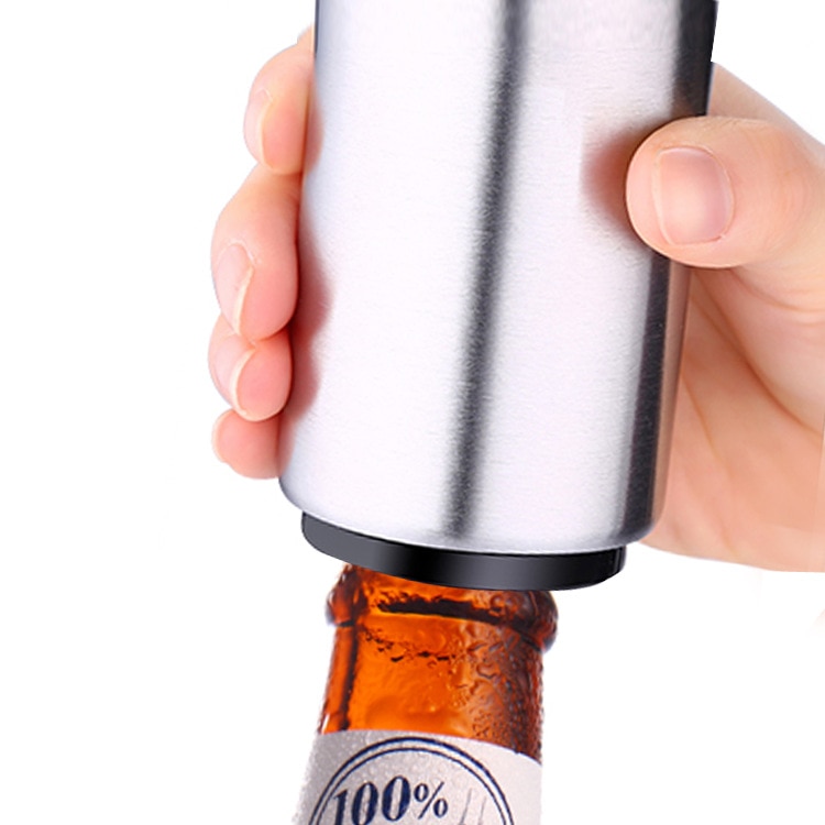 Rvs Bier Wijn Opener Automatische Flesopeners Bier Soda Cap Wijn Flesopener Keuken Bar Gereedschap Accessoires