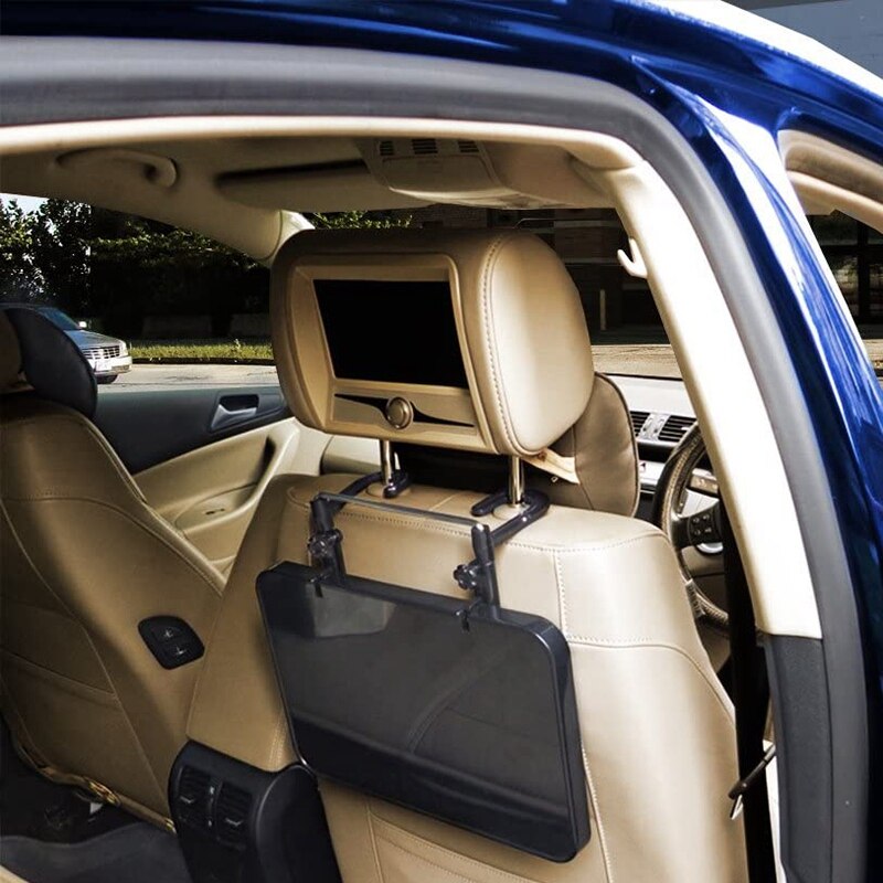 Multi Function Car Safety Seat Chassis Office Desk Chassis Car Laptop Desk Hanging Laptop Tray Folding Laptop Bracket