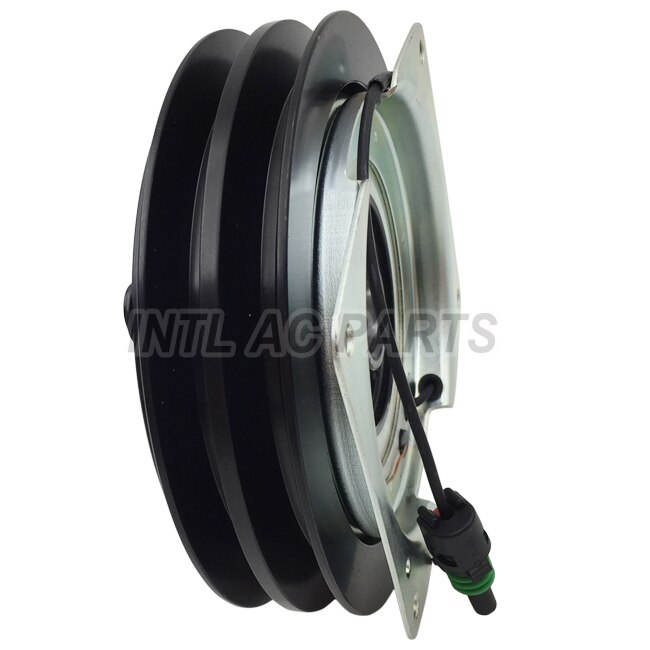 AUTO AIR Conditioning AC A/C Compressor CLUTCH PULLEY ASSEMBLY FOR YORK 210 2pk