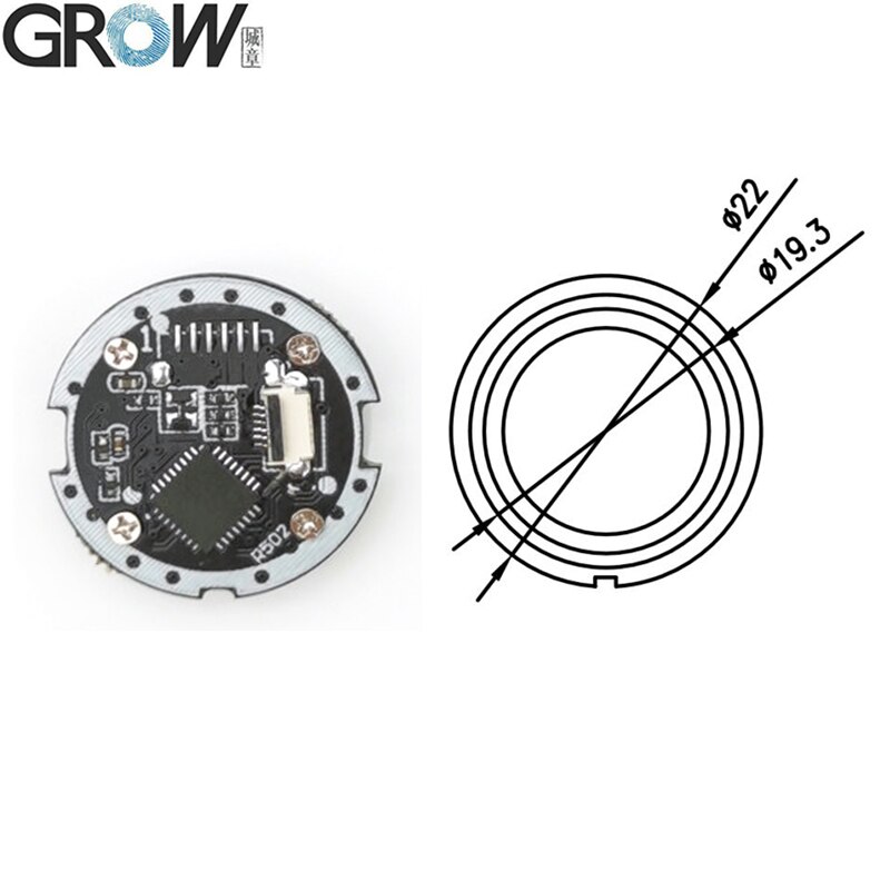 GROW R502-B Flat Cable Connneor 0.5mm 6pin Circula... – Grandado