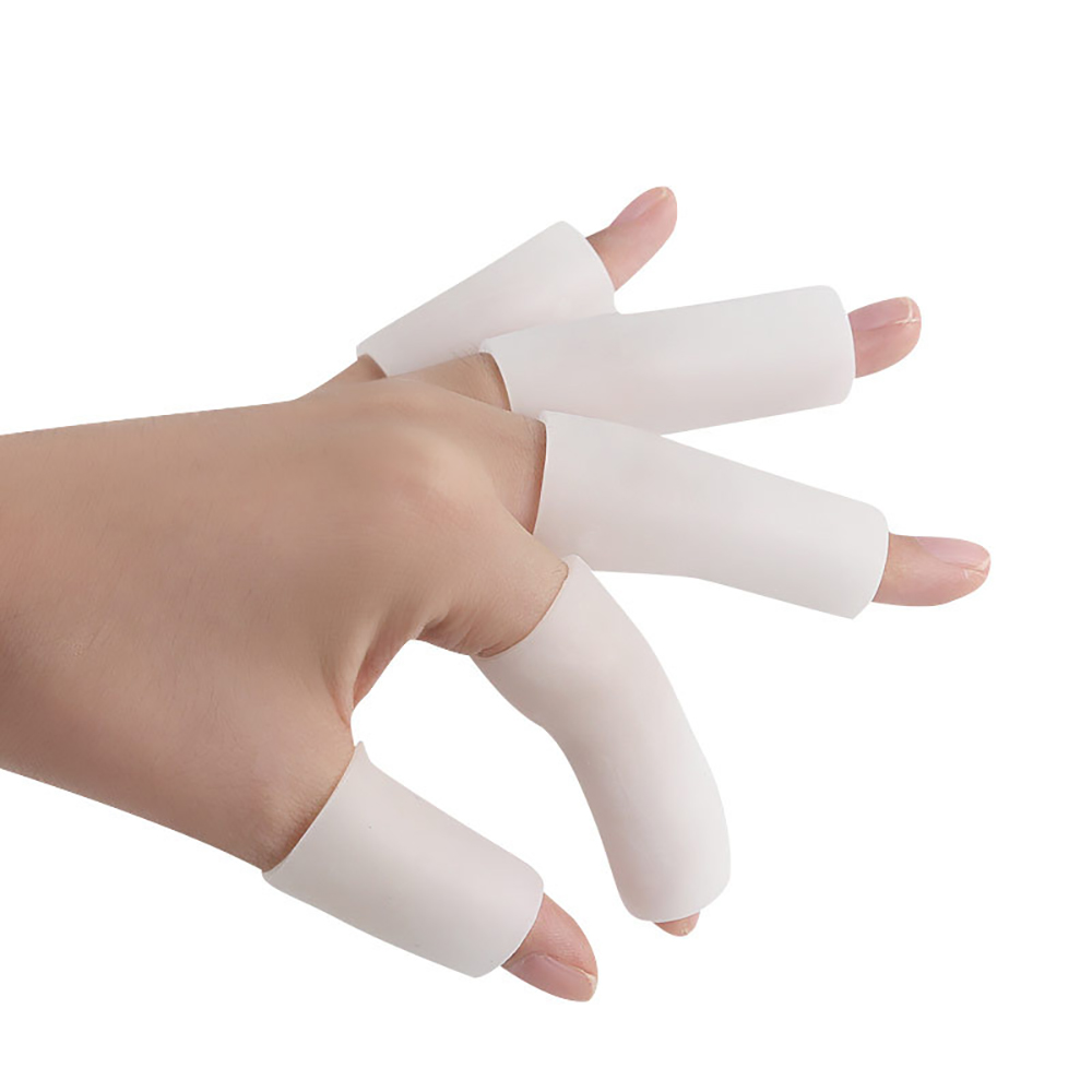 2\5 stücke Weiche Silikon Finger Schutz Gel Rohre Kleine Zehe Schutz Mais Schmerzen Relief Hülse Abdeckung Zehen Separatoren fuß Pflege Werkzeug