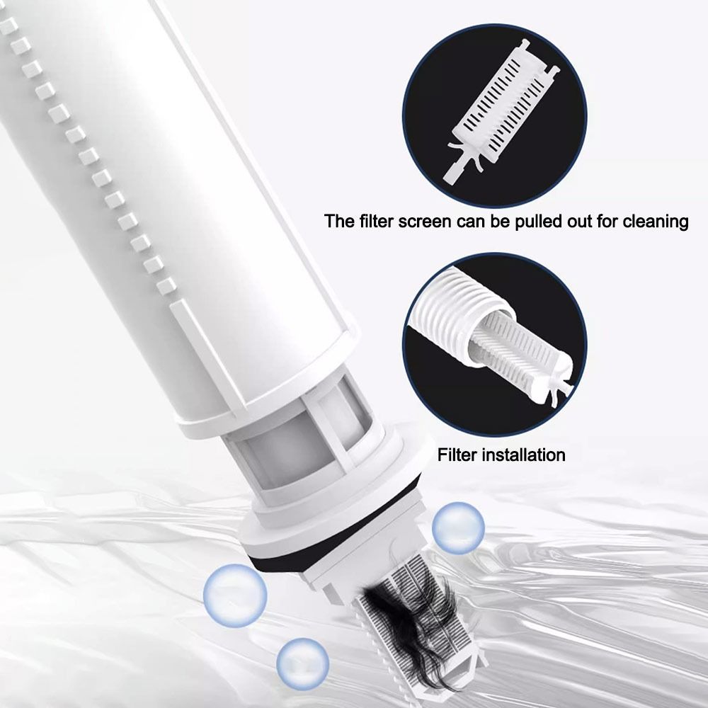 Verstelbare vulklep voor toiletreservoir stille dubbele spoeling toilet vlotterklep vervanging bodemsifon waterreservoir inlaatklep