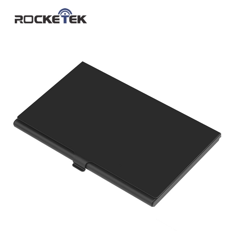 Rocketek Draagbare Aluminium Geheugenkaart Gevallen Voor Sd Micro Sd Geheugenkaarten Opbergdoos Case Houder Protector
