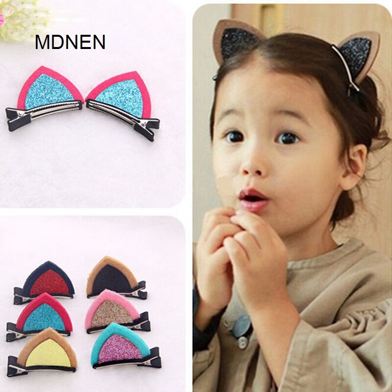 Retail 1pcs Cat Hat Barrettes, Cute Princess Hairpins For Baby Girls Head Accessories, Children FG20160006