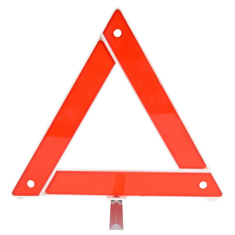 Reflekterende advarselsskilt sammenklappelig trekant bilfare 1pc