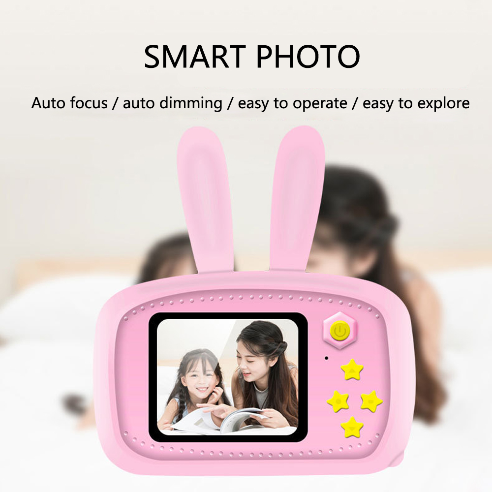 Kinderen Nemen Foto Smart Camera Full Hd 1080P Draagbare Digitale Video Camera 2 Inch Lcd-scherm Elektronische Speelgoed voor Kinderen
