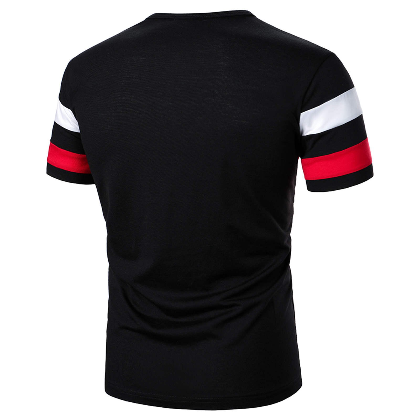 Men's Polo Shirt Casual Short-Sleeved Polo Shirt Men's Printing Casual Spring and Summer Polo Shirt