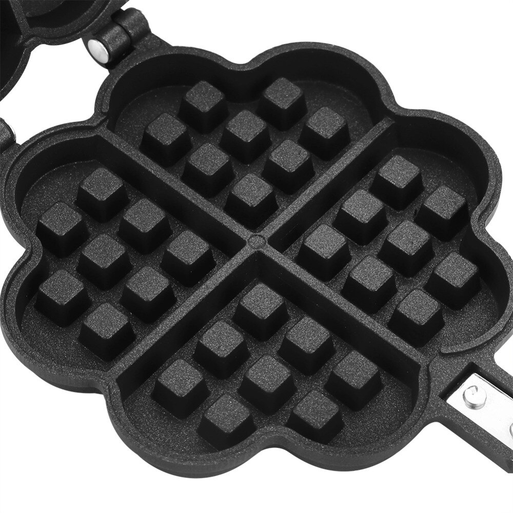 1PC Heart Shape Non-stick Waffle Maker Mold Baking Pan Making Tool Press Plate Pancake Machine Grill Tools