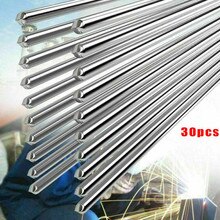 30PCS Aluminum Welding Wire 33mm For Argon Arc Welding And Brazing Aluminum Alloys Silver Welding Flux-Cored Rods Brazing