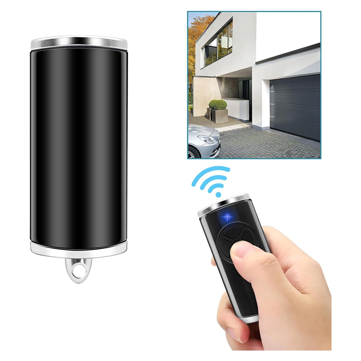 YDSC 868MHz garagedeuropener, 2-pack vervangende garagedeuropeners voor Hormann handzender HSE-4-868-BS