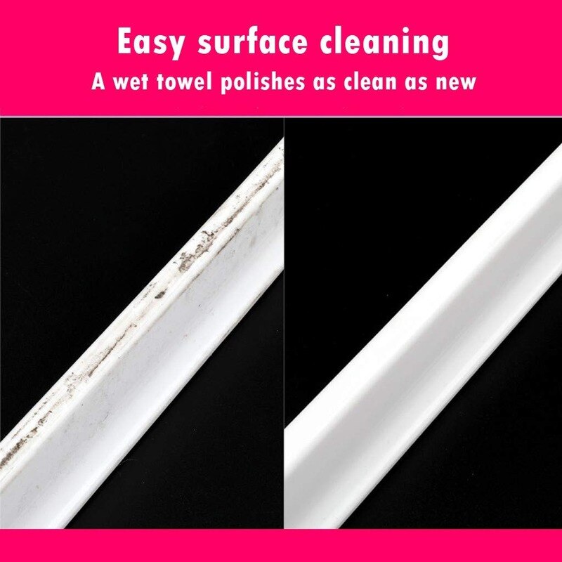 Home Water Retention System Silicone Threshold Water Dam Self-Adhesive Bath Shower Barrier Retainer Seal Strip Bathroom Kitchen