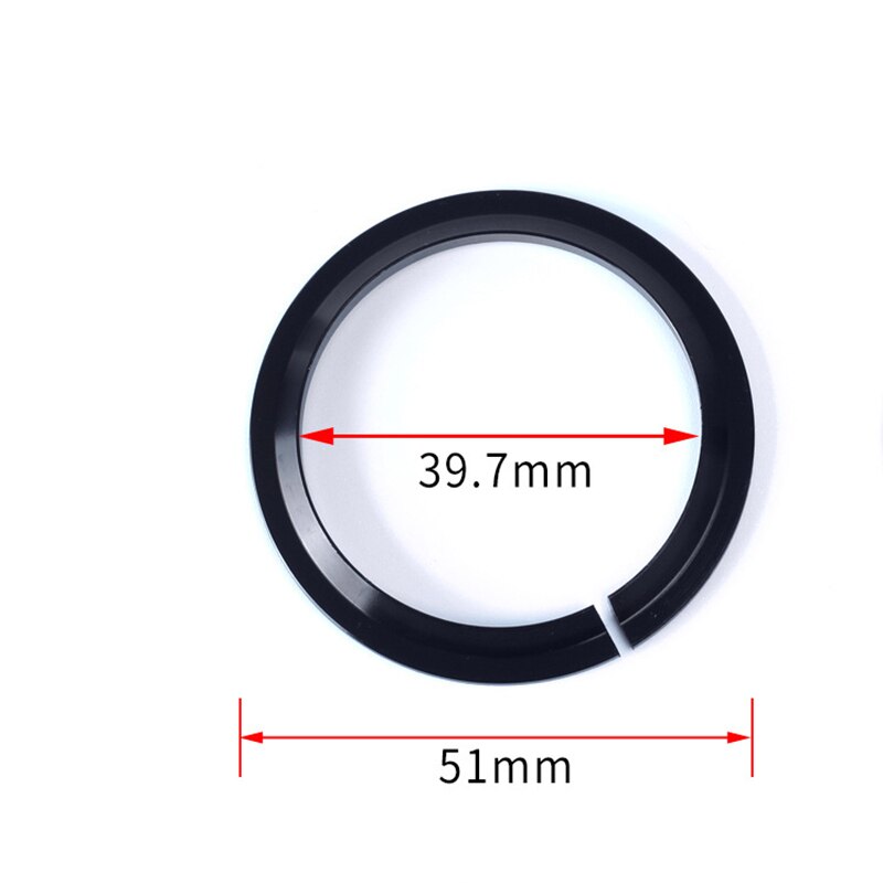 MTB Road Bike Headset Crown Ring Aluminum Finished Fork Adapter Fits 42/52mm 44/55mm 44/56mm Tapered Headset