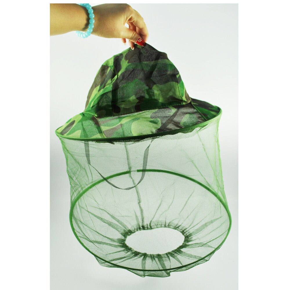 camuflaje Patten sombrero de apicultor máscara facial