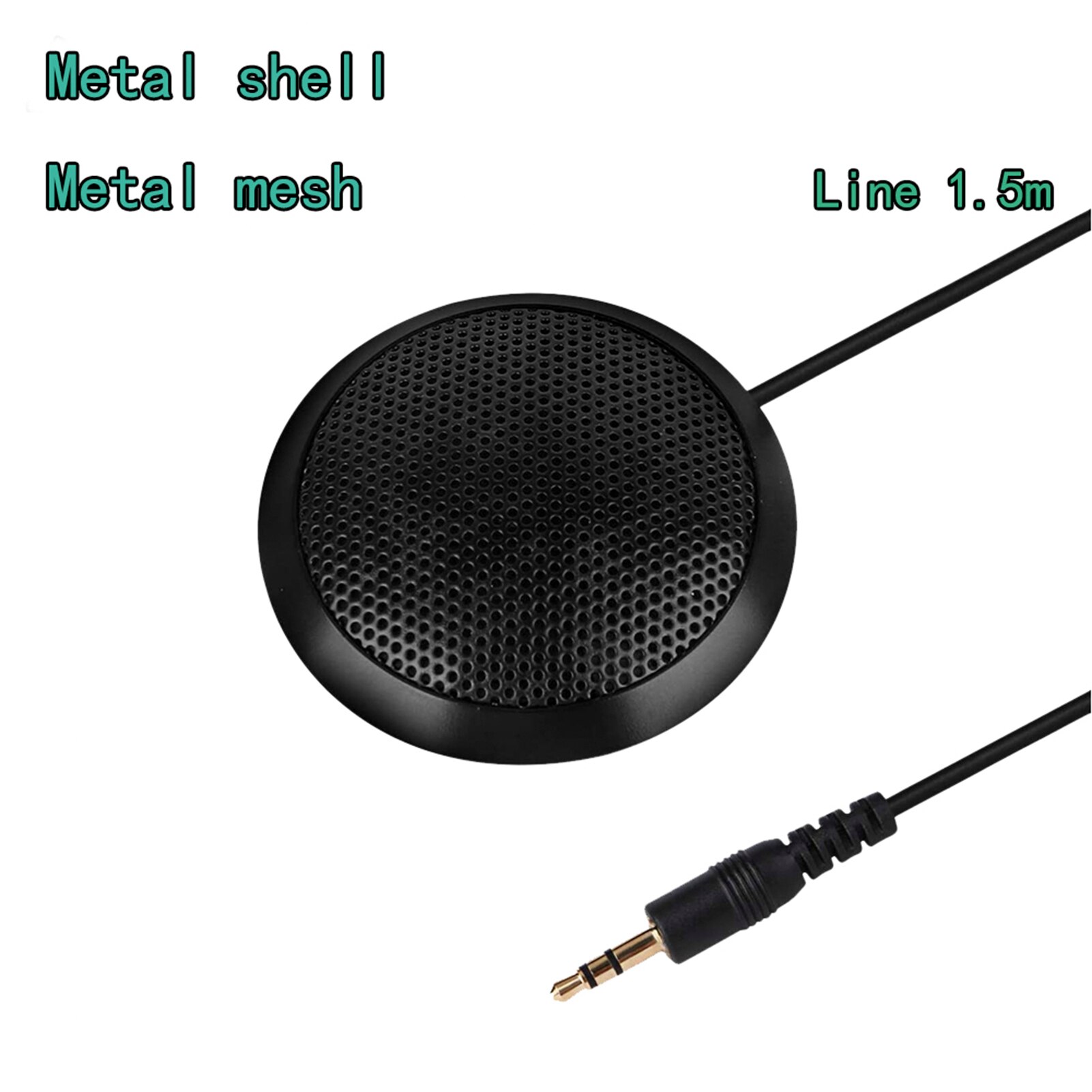 Omni-directional Condenser Microphone Mic for Meeting Business Conference Computer Desktop Laptop PC Voice Chat Video Games Live