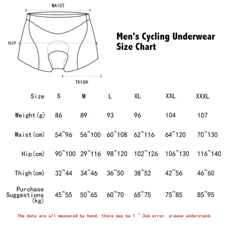 Fietsondergoed pro 3d gel pad mountainbike shorts schokbestendig mtb fiets onderbroek elasticiteit ademend uitverkoop