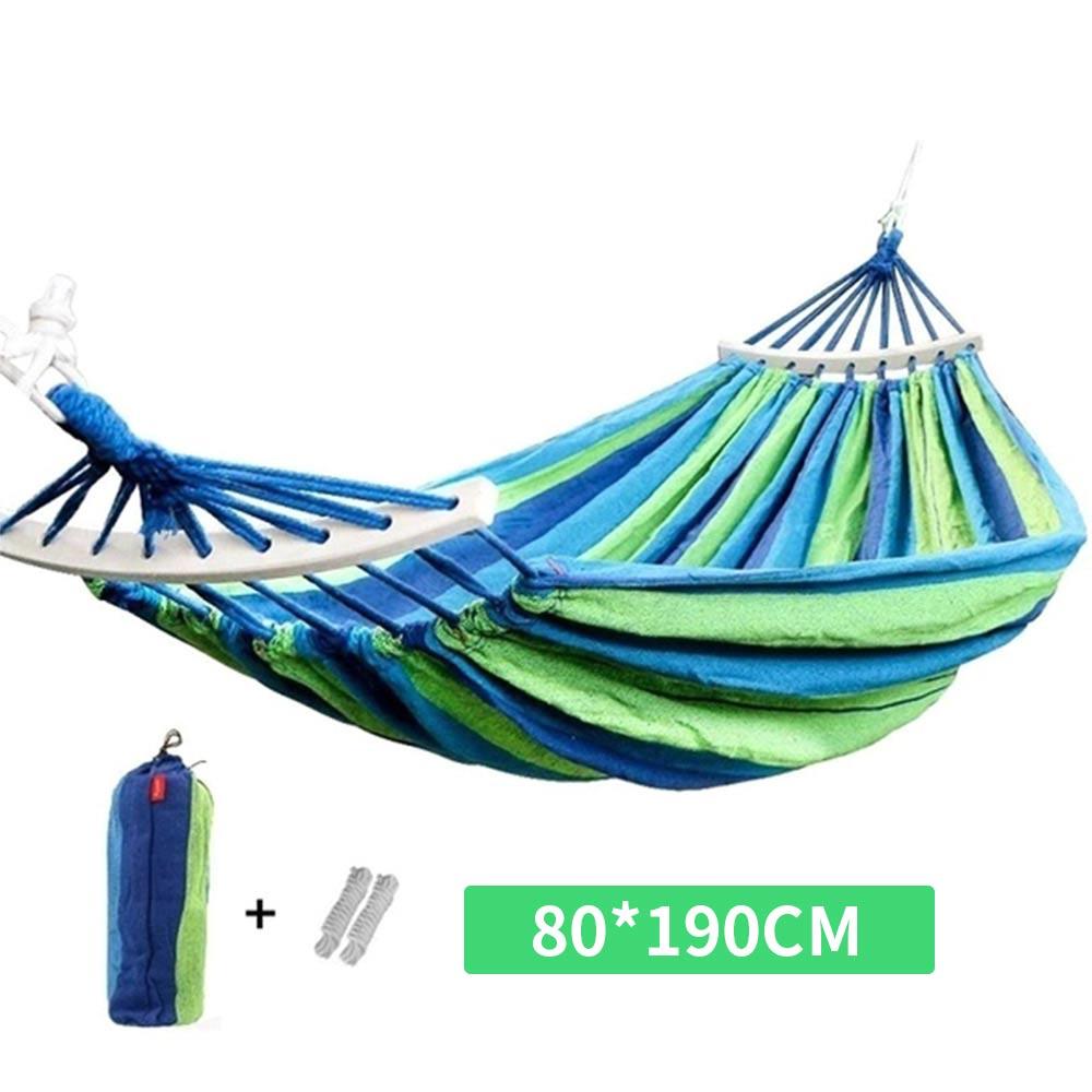 Hamaca fuerte colgante para estudiantes, 150kg, para dormitorio, 150kg, 2 colores, Relax: 80x190CM blue