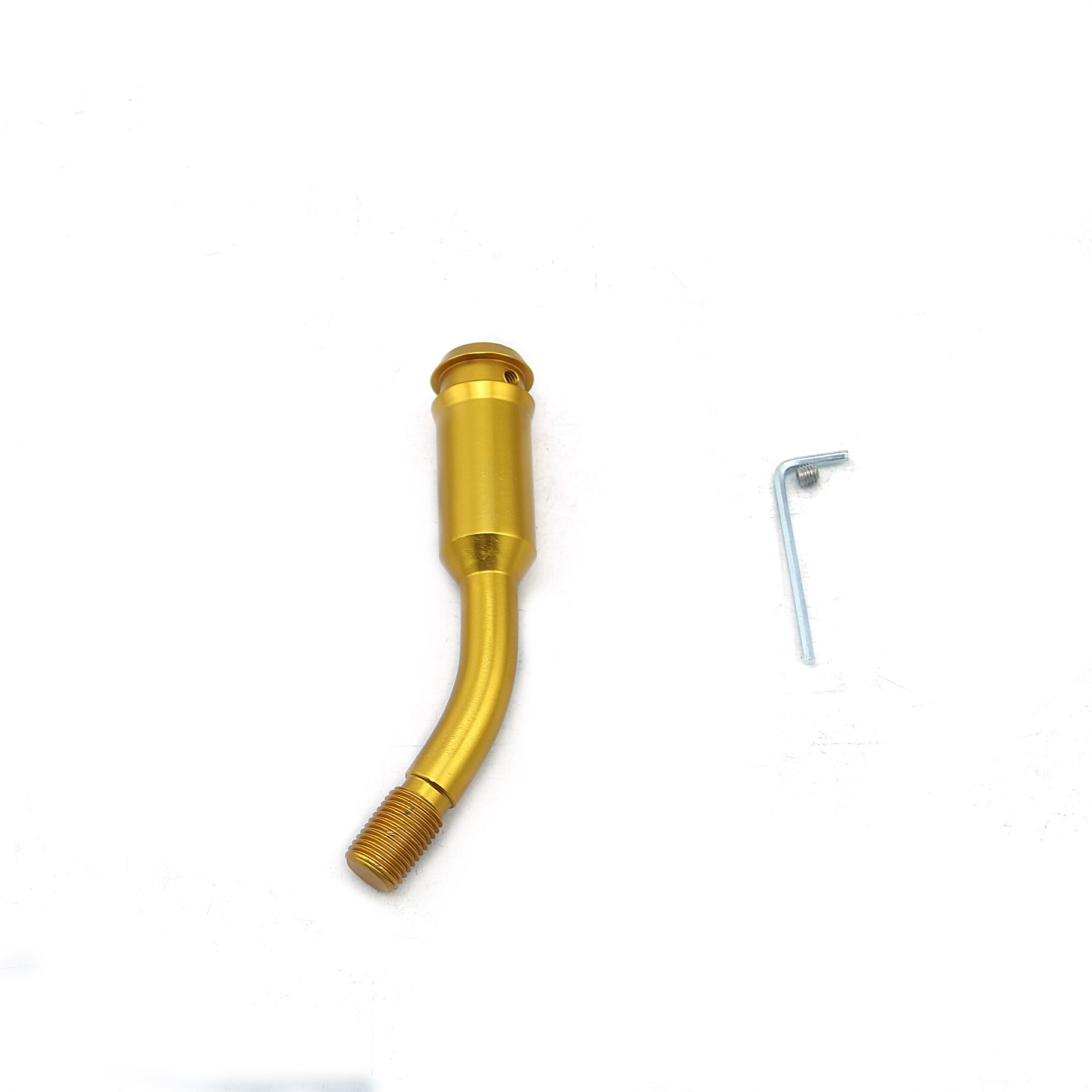 Aluminum Extension Gear Shifter Lever Bending Shift Stick For VW T3 / T25 1985 - 1992: Gold