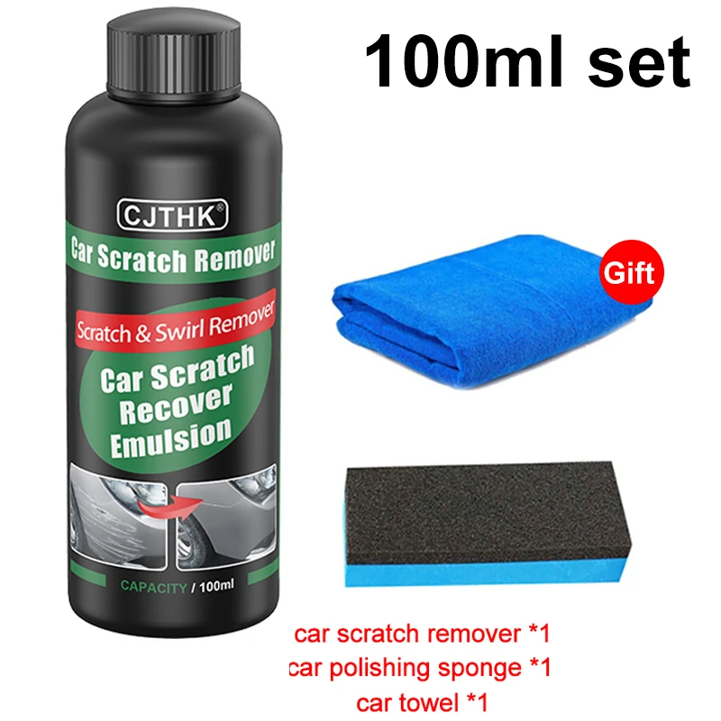 Bil riper fjerner lakk pleie verktøy auto swirl remover riper reparasjon polering auto karosseri sliping middel ripebeskyttende voks: Multi