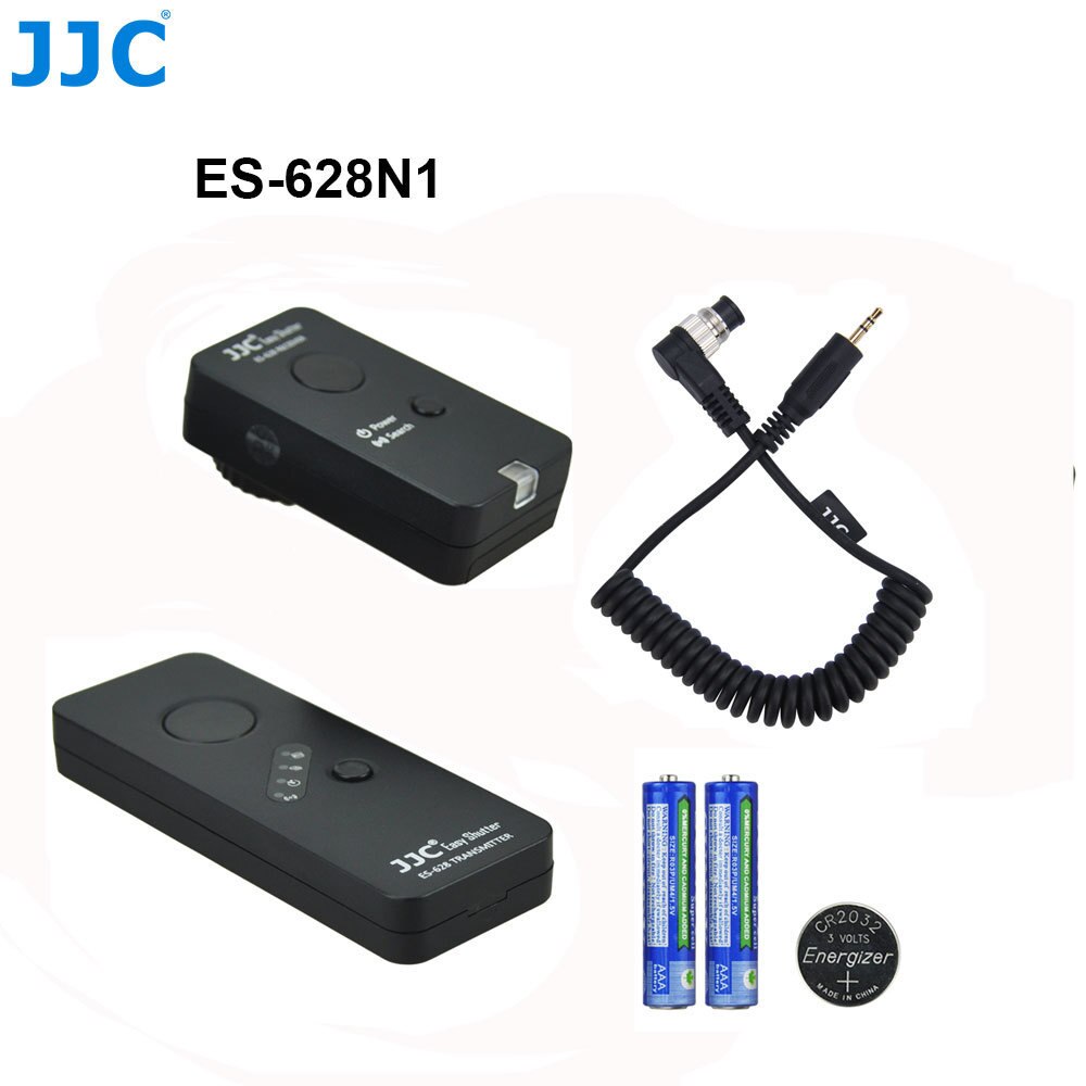 JJC Câmera 100 Metros Distância 2.4 GHz RF Sem Fio Da Câmera Controle Remoto para Nikon D810/D800/D750/D5200/D7000/P7800/D610/D600: ES-628N1