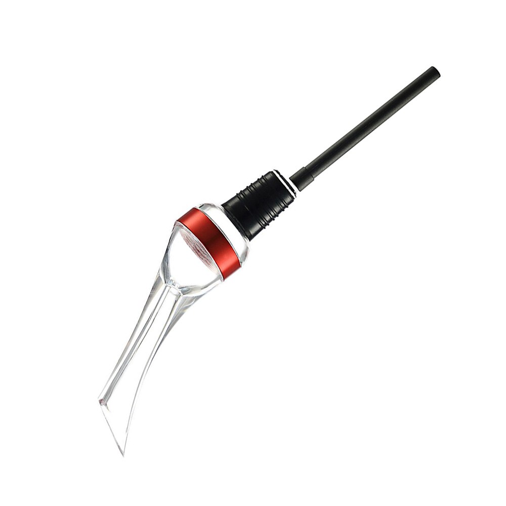 Rode Wijn Decanter Beluchten Schenker Tuit Wijn Beluchter Quick Beluchten Gieten Tool Pomp Draagbare Filter Bar Keuken Gadget: 02