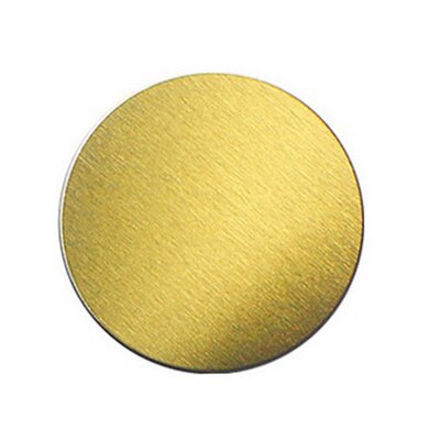 1 pièces plaque de métal disque pour aimant voiture support pour téléphone feuille de fer autocollant pour support pour téléphone Mobile magnétique support de voiture support: 30x0.3mm gold
