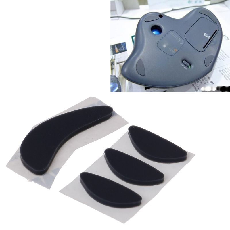 1 Set Vervanging Muis Voeten Mouse Skates voor Logitech M570 Gaming Muis