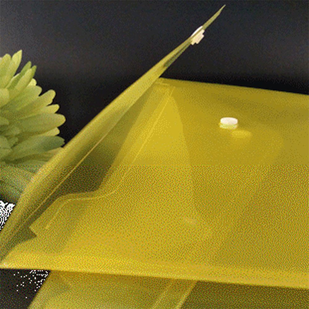 A4 Clear Document Bag Paper File Folder Stationery School Office Case PP Student Award 6colors Available