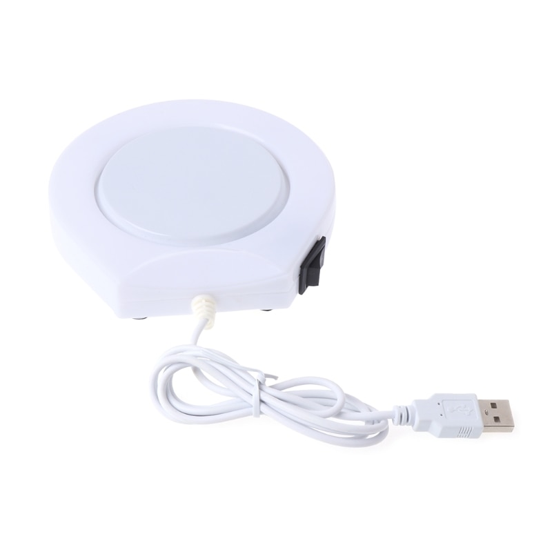 Tragbare USB Elektrische angetrieben Trinken Tasse Wärmer Pad Platte Für Büro und Zu Hause Verwenden U1JE