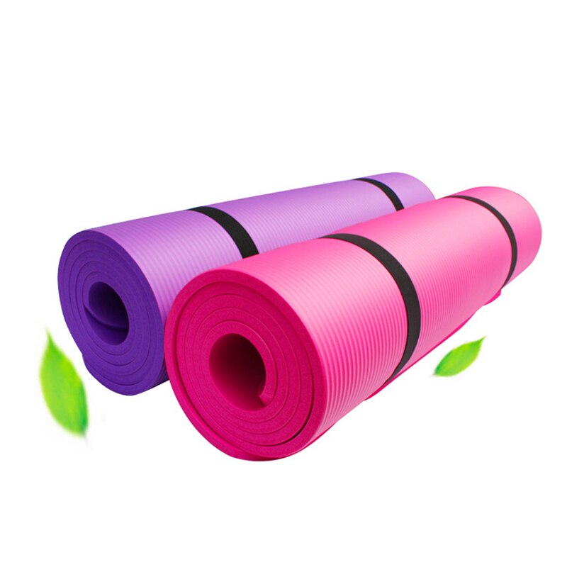 Women Ladies High-Density Sports Mat Fitness Safe Indoor Exercise Equipment Tools 1CM for Beginner