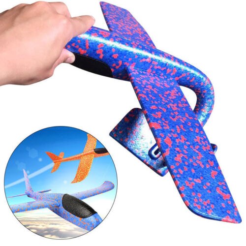 36 Cm Diy Hand Gooi Flying Zweefvliegtuig Vliegtuigen Speelgoed Voor Kis Kinderen Foam Vliegtuig Model Flying Zweefvliegtuig Vliegtuig Outdoor Game speelgoed