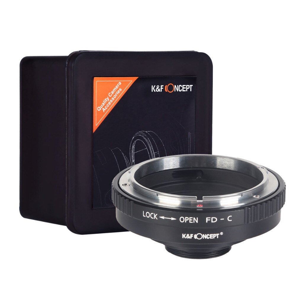 K & F Concept Lens Adapter Ring Voor Canon Fd Lenzen Om C Mount Camera Adapter