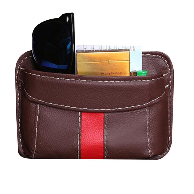 1PC Car Storage Bag Pocket Cage Car Seat Car Door Crack Debris Hanging Mobile Phone Storage Shelf Storage Box