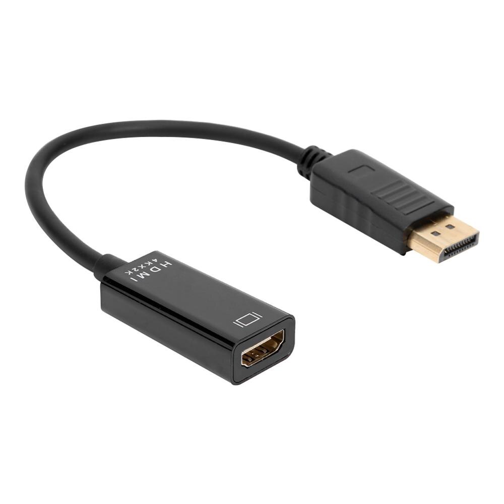 DisplayPort Male to HDMI Female Converter DP to HDMI Cable Adapter Converter Adapter Delicate Texture for Laptop PC: Default Title