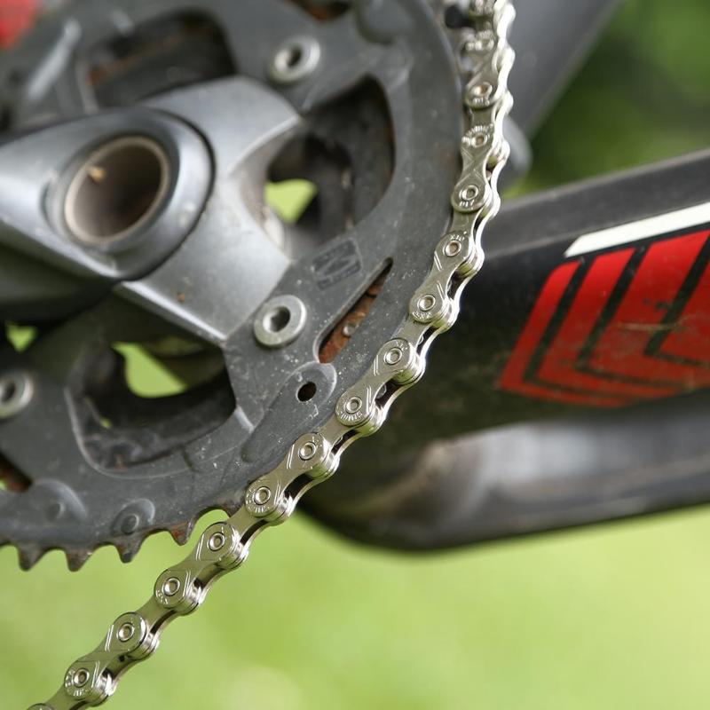 Practical Sturdy 10 Speed 116 Links Mountain Road Bicycle Easy Installation Chain for Outdoor Bike Tackles 210mmX65mmX10mm