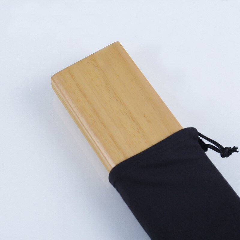 Caja de madera de para flotadores de pesca, aparejos de accesorios de pesca, 55x9cm: YELLOW