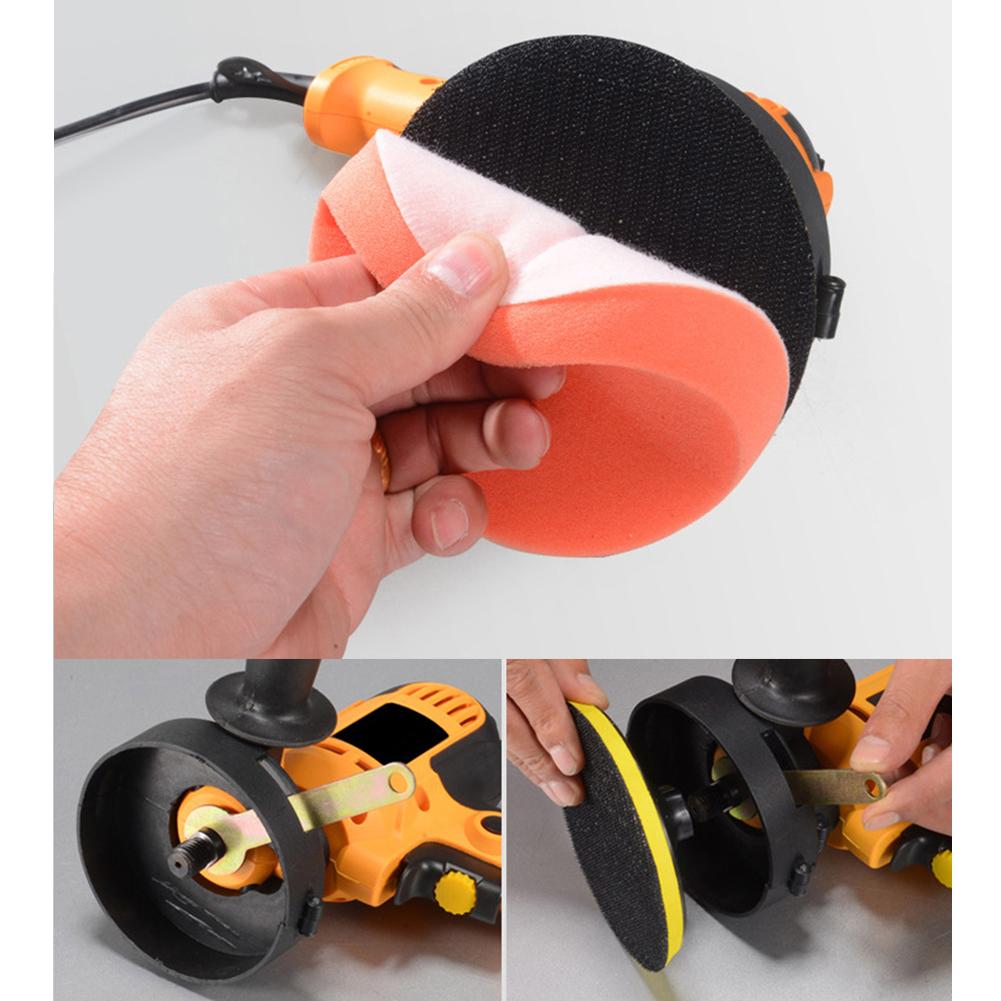 220V-230V 700W 5inch Car/home Electric Polisher Machine With EU Adapters 3700 RPM Polisher Buffer Sander Self-adhesive Disc