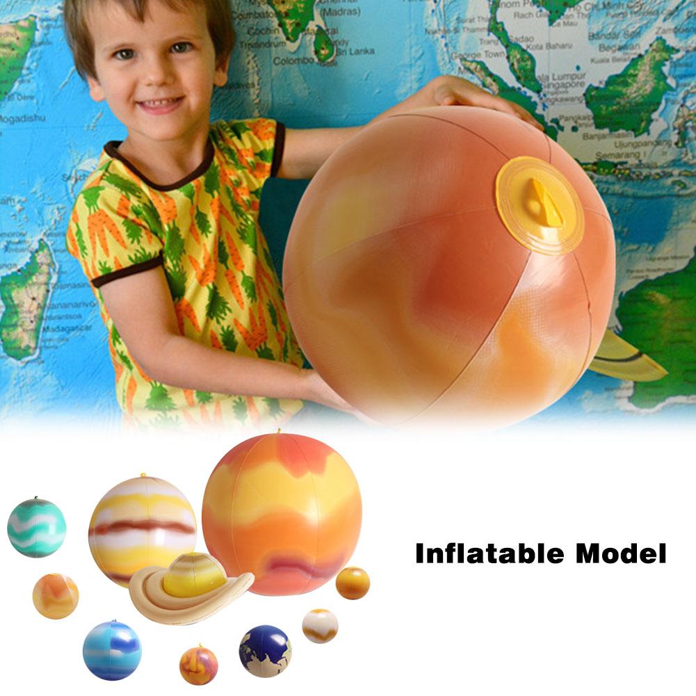 10 Stuks/set Zonnestelsel Onderwijs Model Ballonnen Charm Simulatie Negen Planeten In Zonnestelsel Kinderen Opblazen Opblaasbare Speelgoed